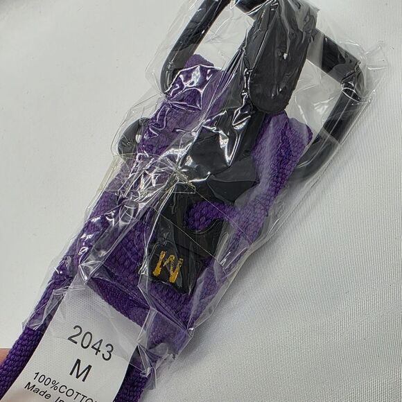 🔹️NWT Purple Durable Canvas Double Grommet Belt Medium - Picture 4 of 4